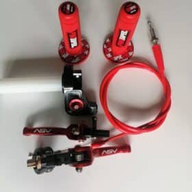 Asv kahvat + kaasukahva setti Punainen