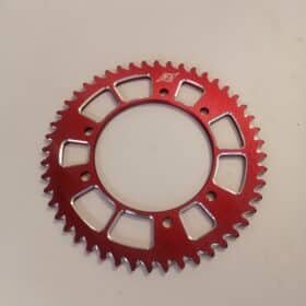 Takaratas radical Punainen 48h Yamaha Dt, derbi, aprillia