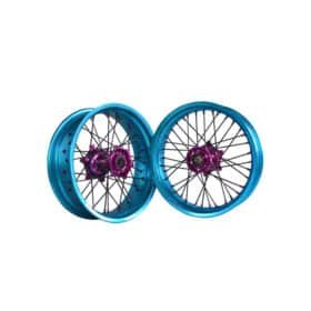 KTM 3.5/5.0 Blue/Purple Supermoto 17 Vanteet 125-530cc