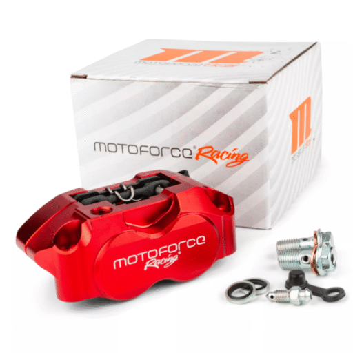 Jarrusatula 4-piston MotoForce Racing punainen