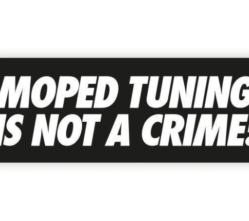 Tarra Moped Tuning is not a Crime 105mm x 35mm