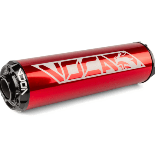 Äänenvaimennin Voca Alu CNC punainen / musta