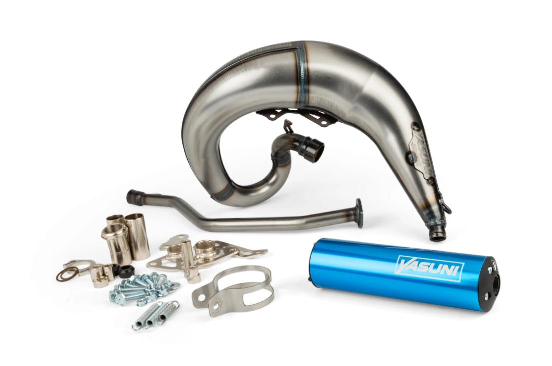 Pakoputki Yasuni Cross ML Yamaha DT 50 sininen 1 Pakoputki Yasuni Cross ML Yamaha DT 50 sininen - Image 1