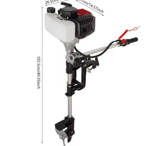 2,3 hv 2-tahtinen perämoottori 52 cc ilmajäähdytteinen